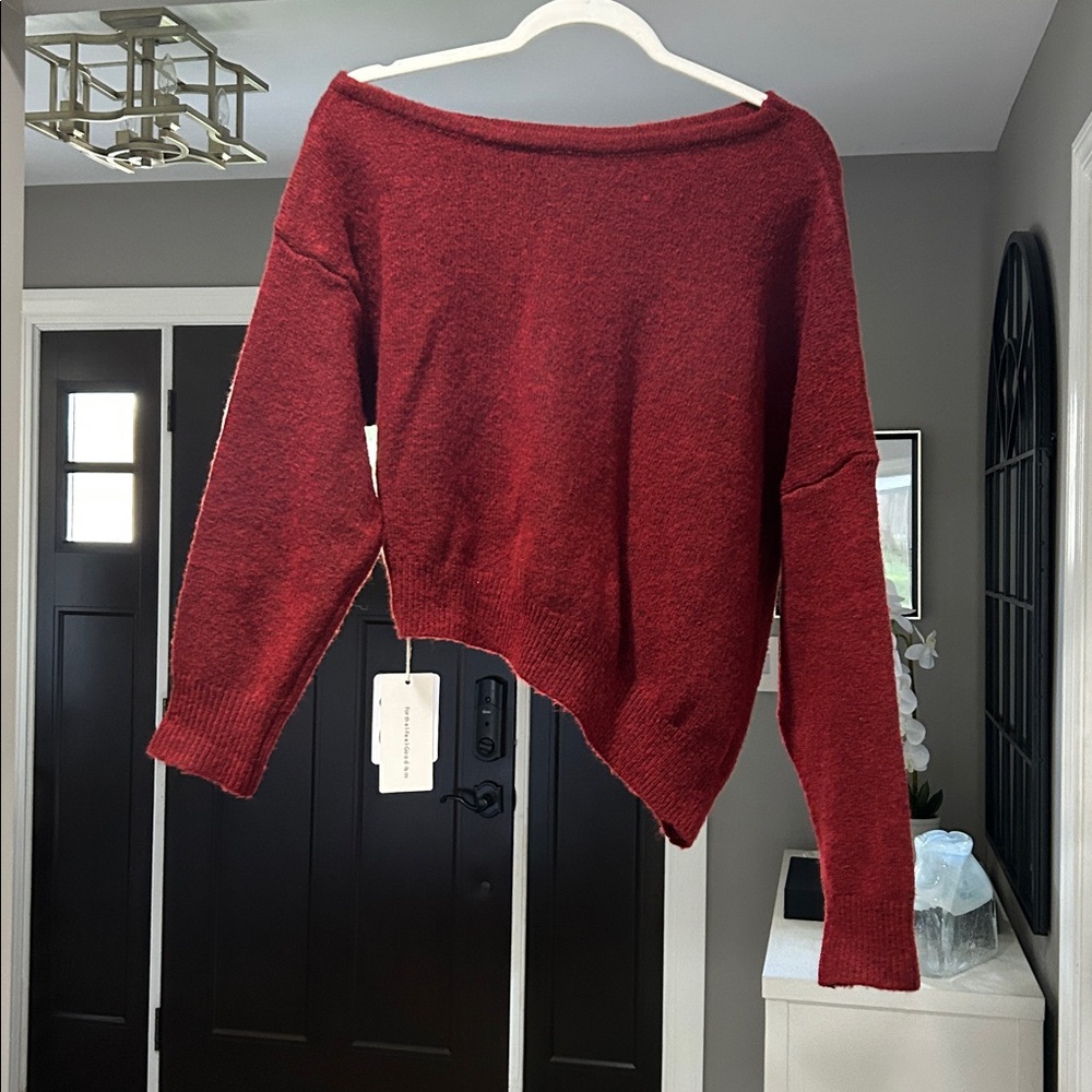 Commense Vibrant Red Knitwear